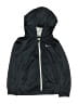 Nike 100% Polyester Black Zip Up Hoodie Size 7 - photo 1