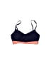 The Upside Color Block Blue Swimsuit Top Size S - photo 1