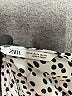 Zara Polka Dots Silver Casual Dress Size M - photo 7