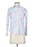 Talbots Paisley Blue Long Sleeve Button-Down Shirt Size S - photo 1