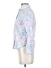 Talbots Paisley Blue Long Sleeve Button-Down Shirt Size S - photo 5