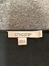 Chico's Color Block Solid Black Long Sleeve Top Size L - photo 7