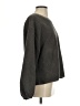 Dylan 100% Polyester Solid Gray Pullover Sweater Size S - photo 4