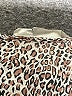Unbranded 100% Polyester Animal Print Brown Long Sleeve Blouse Size 10 (estimated) - photo 7