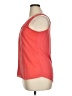 Unbranded 100% Polyester Orange Sleeveless Blouse Size XL (estimated) - photo 5