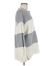 Kensie 100% Polyester Stripes Gray Pullover Sweater Size M - photo 4