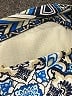Hale Bob Paisley Blue Ivory Casual Dress Size M - photo 8