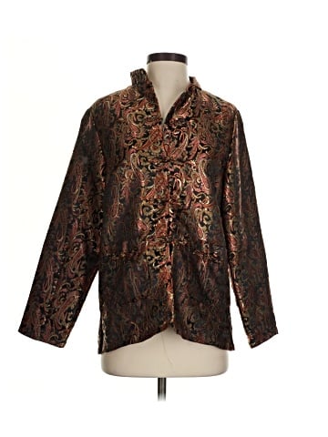 Robert Louis Silk Blazer (view 1)