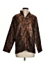 Robert Louis Paisley Brown Silk Blazer Size S - photo 1
