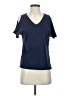 MICHAEL Michael Kors Blue Short Sleeve Top Size S - photo 1