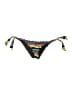 Unbranded Print Black Swimsuit Bottoms Size 26 waist (estimated) - photo 1