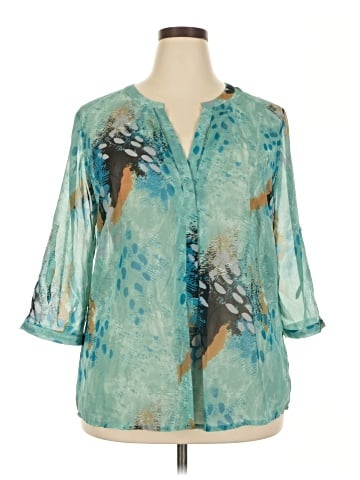 Ambria 3/4 Sleeve Blouse (view 1)