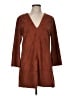 Astr 100% Polyester Brown Casual Dress Size M - photo 1