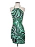 Unbranded Graphic Green Cocktail Dress Size 4 - photo 1