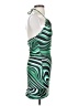Unbranded Graphic Green Cocktail Dress Size 4 - photo 4