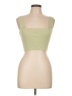 BEIGE BOTANY Green Sleeveless Top Size L - photo 1