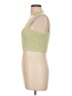 BEIGE BOTANY Green Sleeveless Top Size L - photo 5