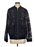 Elevenses 100% Polyester Paisley Blue Jacket Size S - photo 1