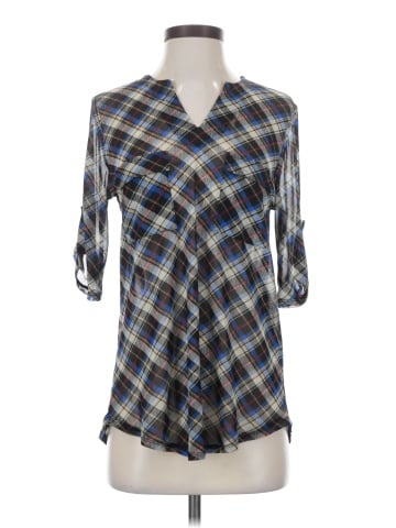 Faith and Joy 3/4 Sleeve Blouse (view 1)