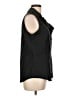 Cividini Black Sleeveless Button-Down Shirt Size EU (IT) 48 / US 12 - photo 4
