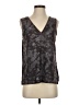 Assorted Brands Gray Sleeveless Blouse Size S - photo 1