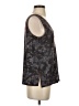 Assorted Brands Gray Sleeveless Blouse Size S - photo 4