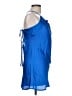 Reclaimed Vintage 100% Polyester Blue Casual Dress Size 10 - photo 4