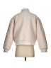 Assorted Brands 100% Polyester Solid Ivory Faux Fur Jacket Size XS - photo 2