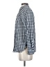 J.Crew Checkered-gingham Blue Long Sleeve Button-Down Shirt Size 4 - photo 5