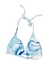 Unbranded Print Blue Swimsuit Top Size S - photo 1