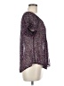 DMBM 100% Polyester Purple Short Sleeve Blouse Size M - photo 4