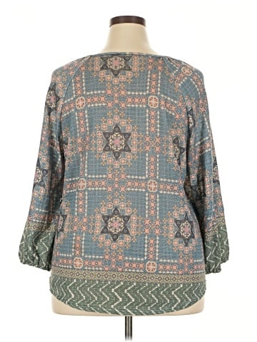 Weekend Suzanne Betro 3/4 Sleeve Blouse (view 2)