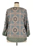 Weekend Suzanne Betro Teal 3/4 Sleeve Blouse Size 2X - photo 2