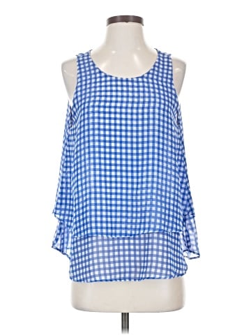 Tulle Sleeveless Blouse (view 1)