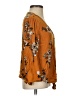 LUQ 100% Rayon Brown 3/4 Sleeve Blouse Size S - photo 4
