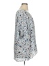 PREMISE 100% Polyester Blue Short Sleeve Blouse Size 1X - photo 4