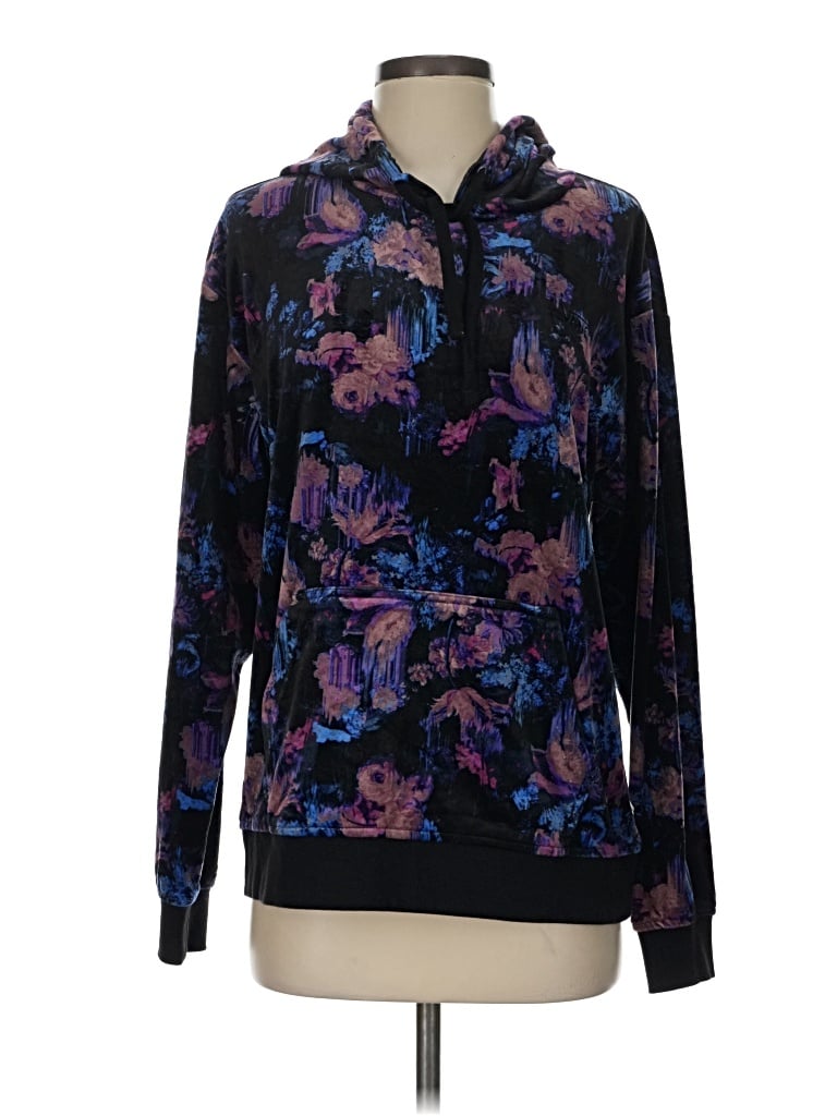 Pre-owned Vans Pullover Hoodie In Blue