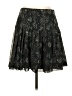 Gap 100% Polyester Paisley Black Casual Skirt Size 2 - photo 1