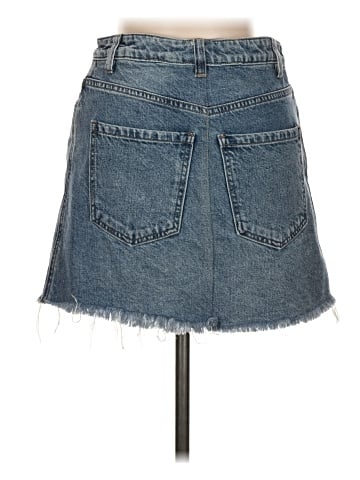 We the Free Denim Skirt (view 2)