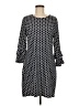 Tacera Polka Dots Black Casual Dress Size M - photo 1