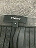 Theory 100% Leather Solid Black Leather Skirt Size 6 - photo 4
