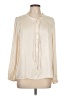 J.Crew 100% Polyester Ivory Long Sleeve Blouse Size L - photo 1