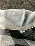 Unbranded 100% Polyester Checkered-gingham Gray Fleece Size L - photo 6