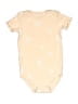 Huggies Print Tan Short Sleeve Onesie 9-12 MO / 12 MO - photo 1