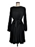 DKNY 100% Polyester Black Cocktail Dress Size 8 - photo 1