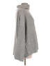 Cable Stitch Gray Turtleneck Sweater Size L - photo 4