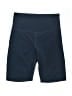 Girlfriend Collective 100% Polyester Solid Blue Athletic Shorts Size S - photo 1
