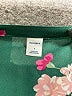 Old Navy 100% Polyester Floral Green 3/4 Sleeve Blouse Size S - photo 7