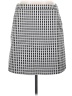 Halogen Houndstooth Gray Casual Skirt Size 16 - photo 1