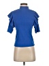 Left Coast by Dolan Blue Short Sleeve Top Size S - photo 1